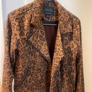 Leopard print jacket